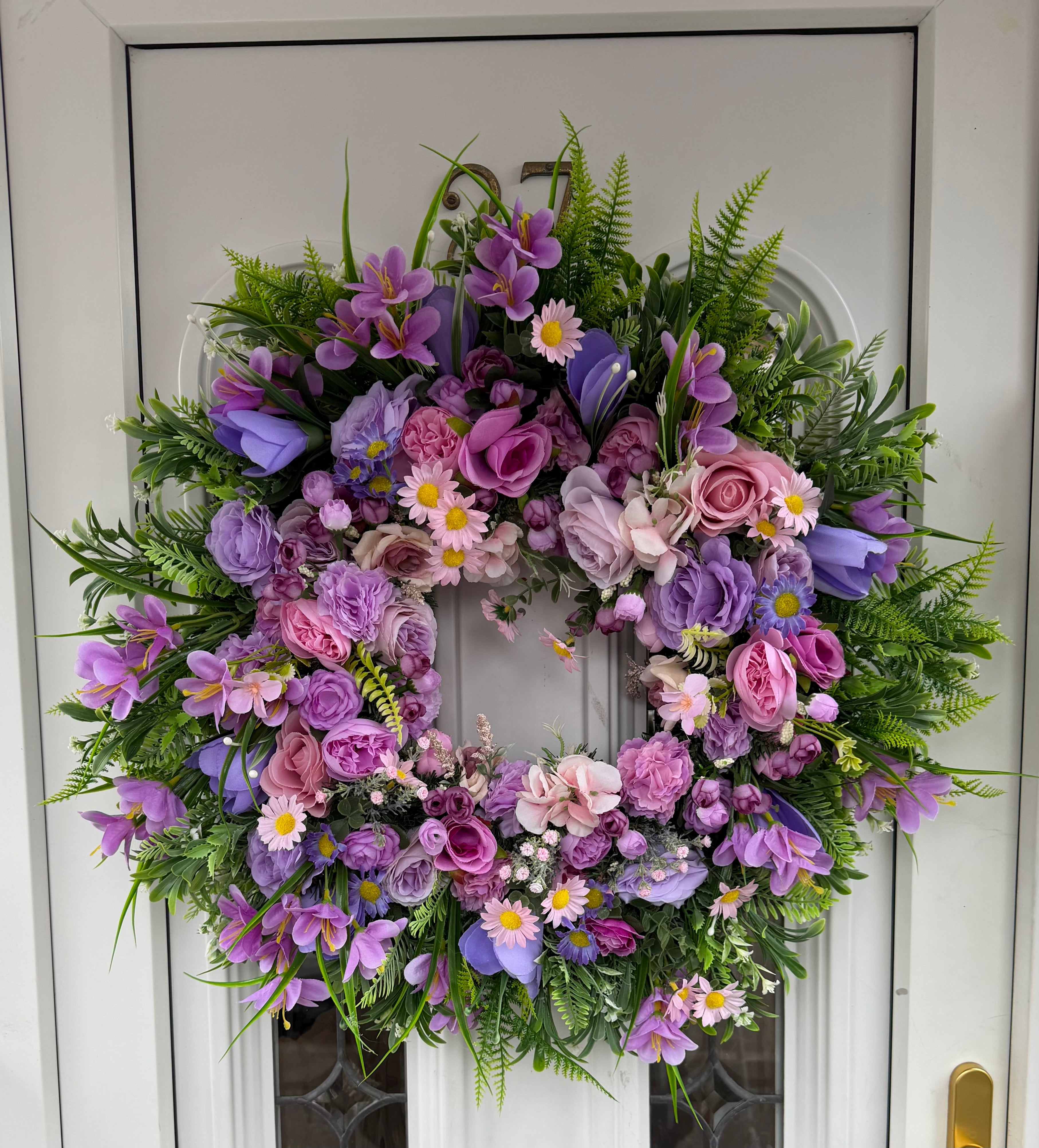 Design your own Wreath (greenery edge)