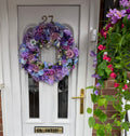 Lilac & Blue Floral Bloom
