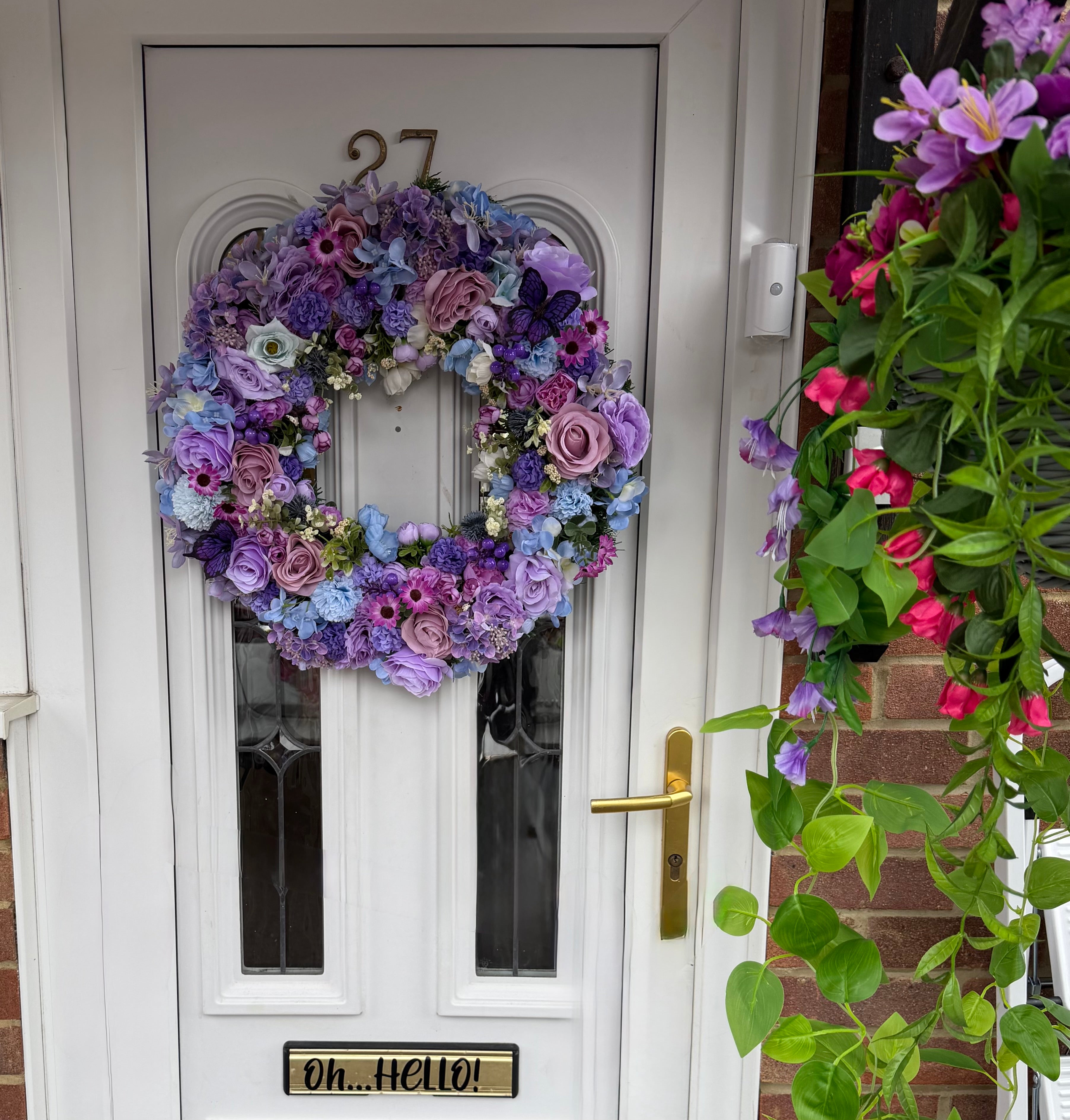 Design your own Floral Bloom Wreath