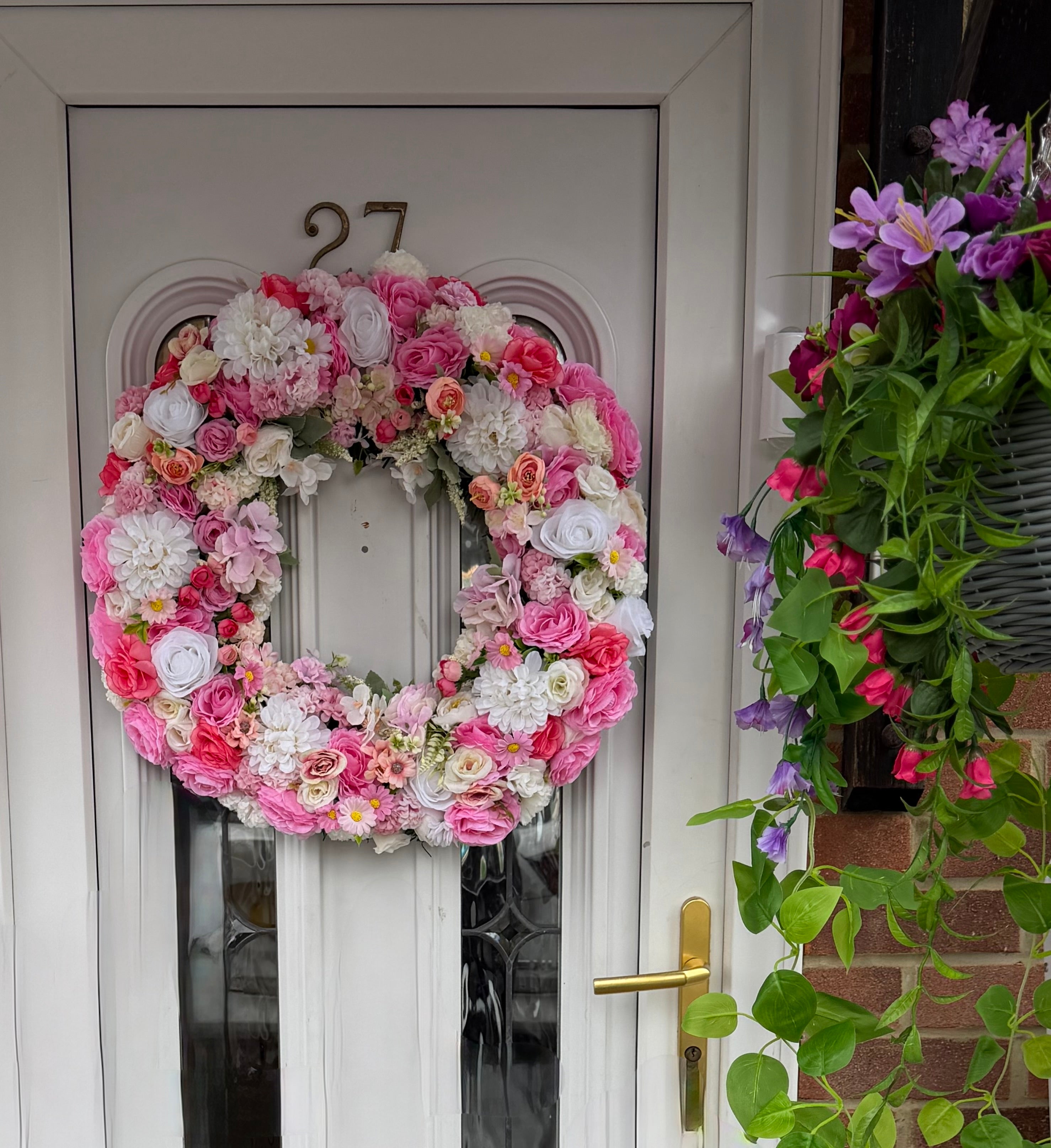 Design your own Floral Bloom Wreath