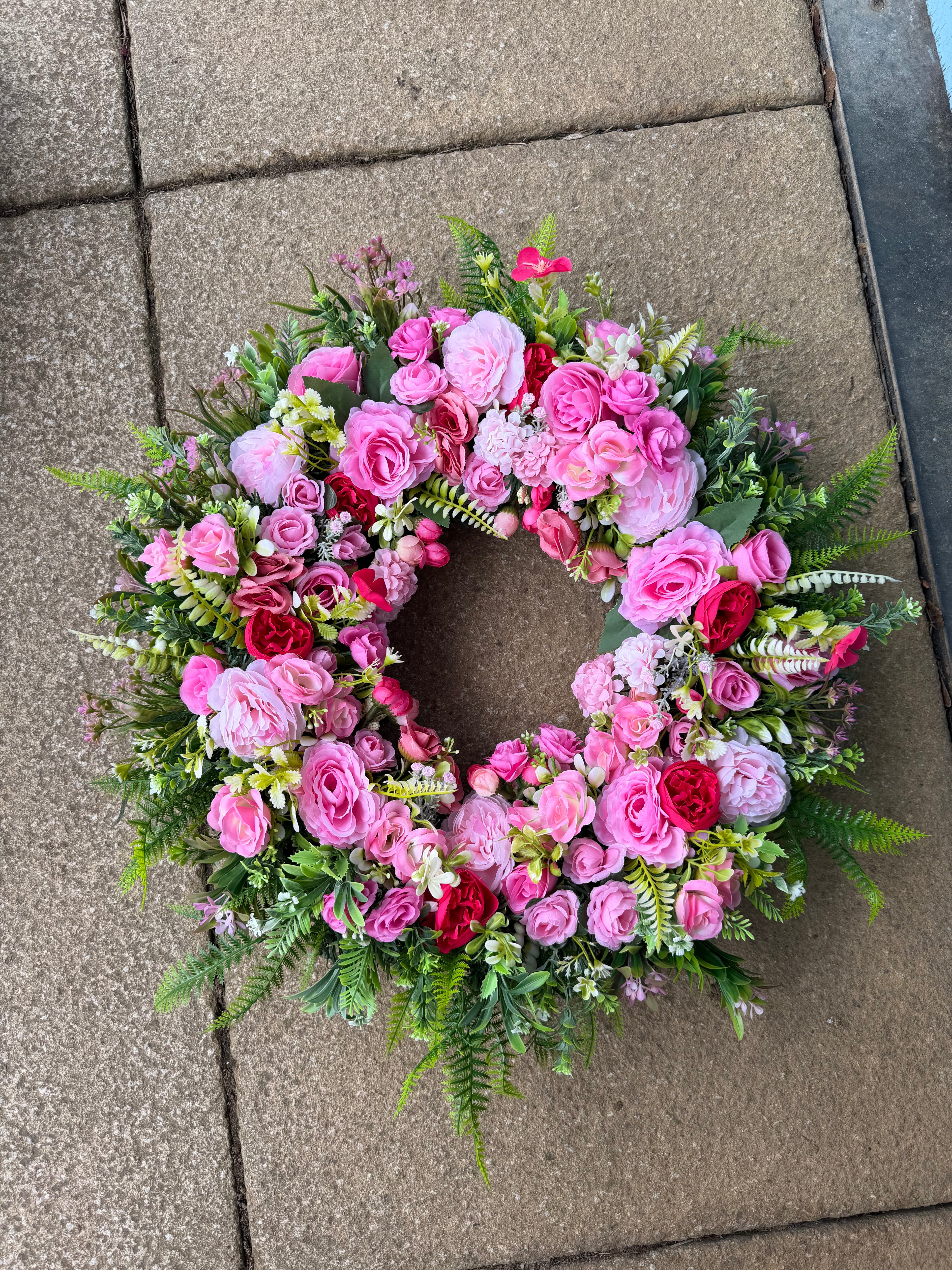 Design your own Wreath (greenery edge)