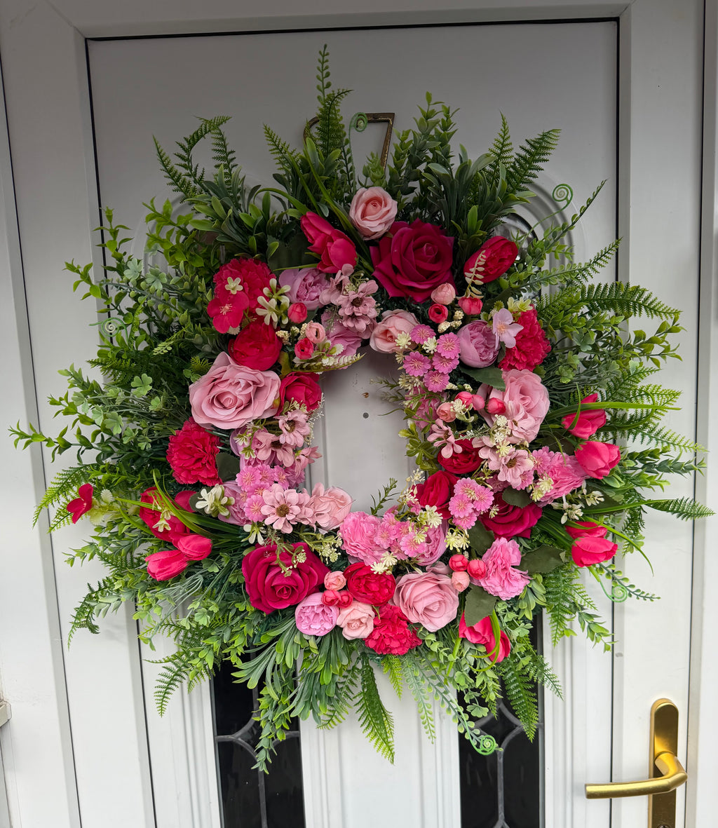 Design your own Wreath (greenery edge)