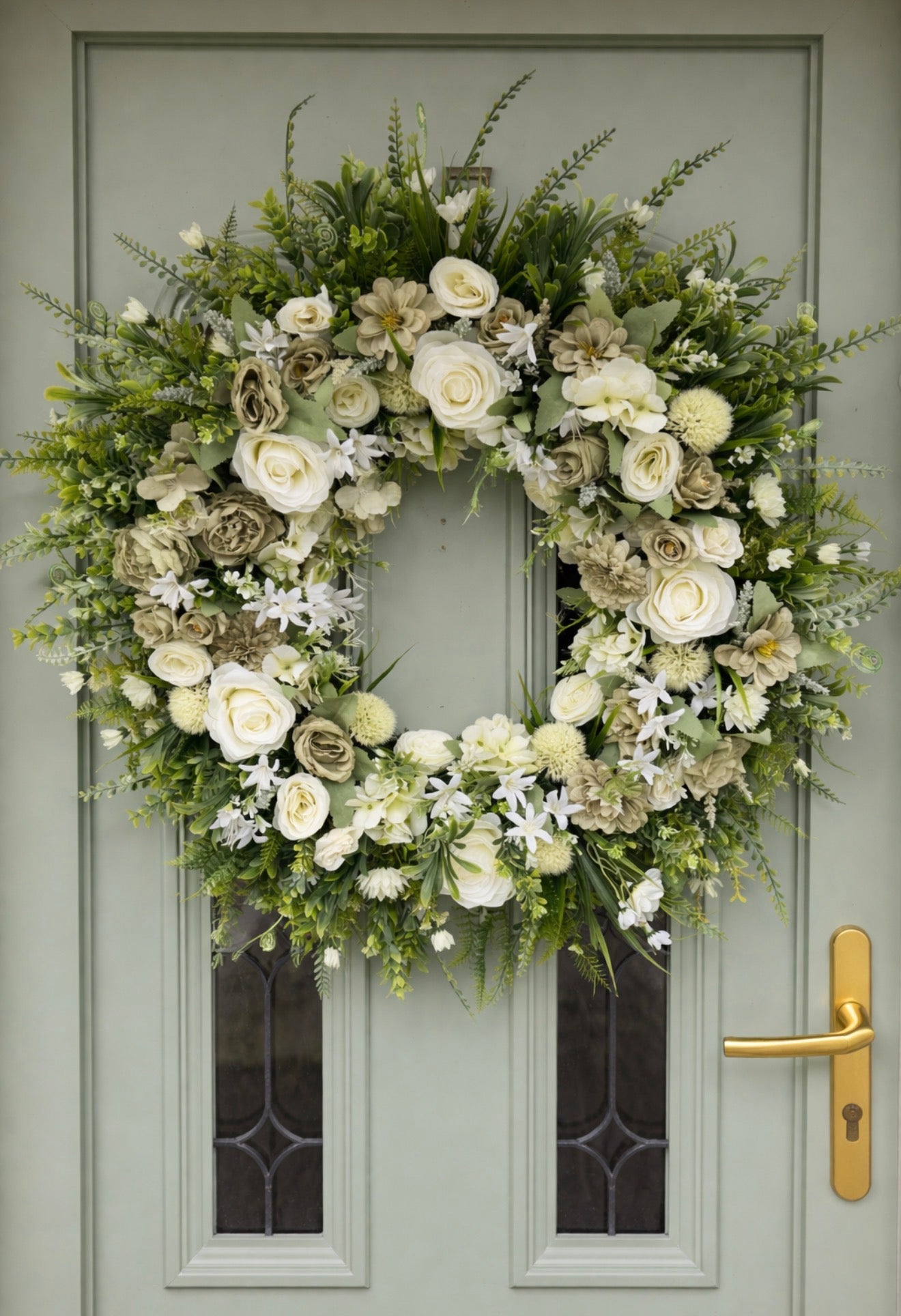 Design your own Wreath (greenery edge)