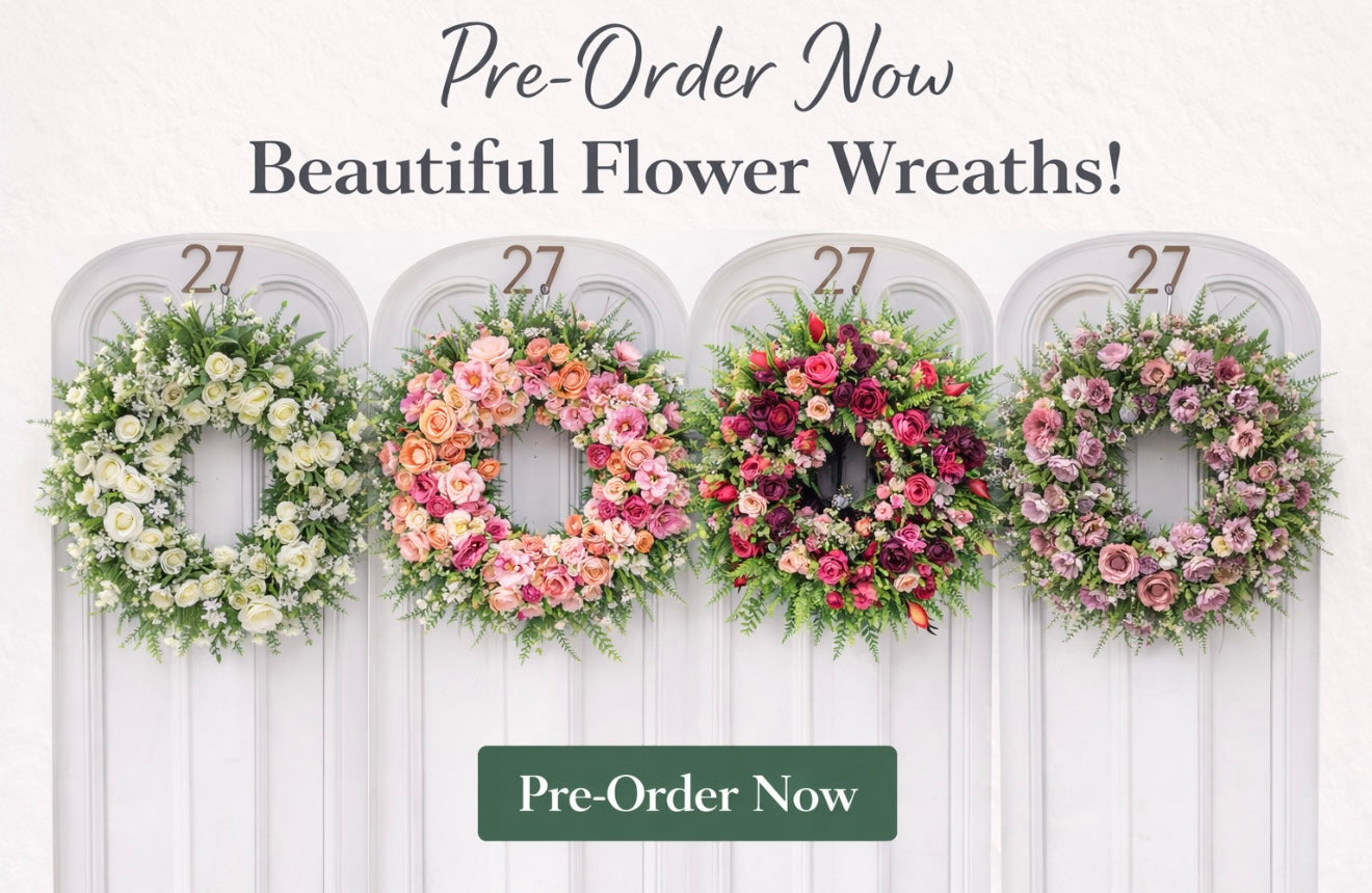Design your own Wreath (greenery edge)