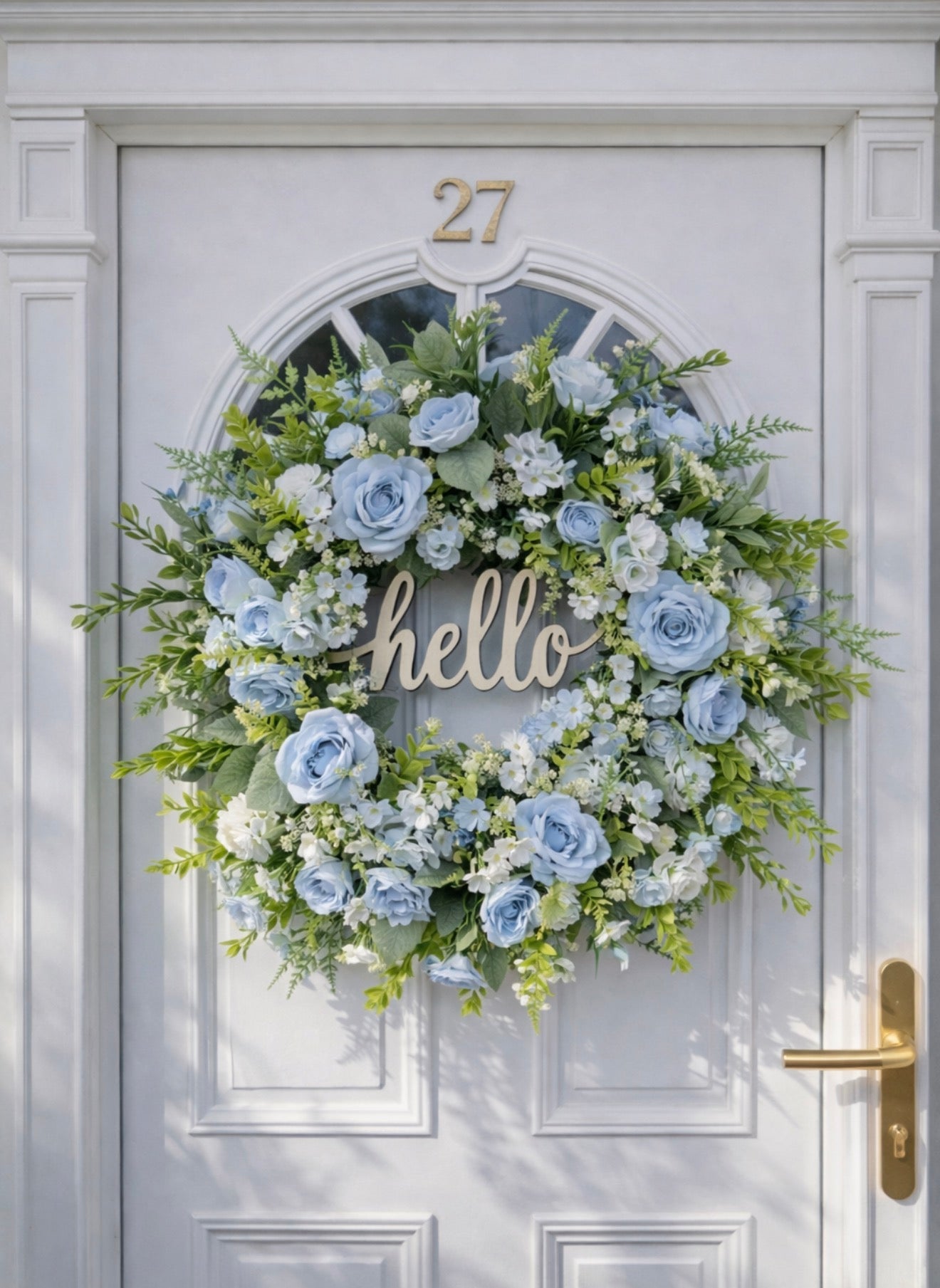 Design your own Wreath (greenery edge)
