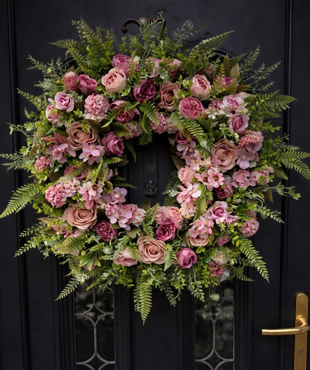 Design your own Wreath (greenery edge)