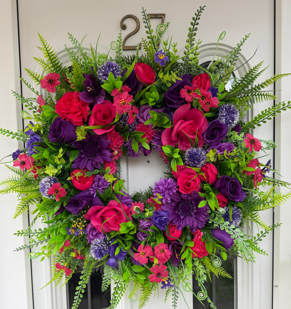 Design your own Wreath (greenery edge)