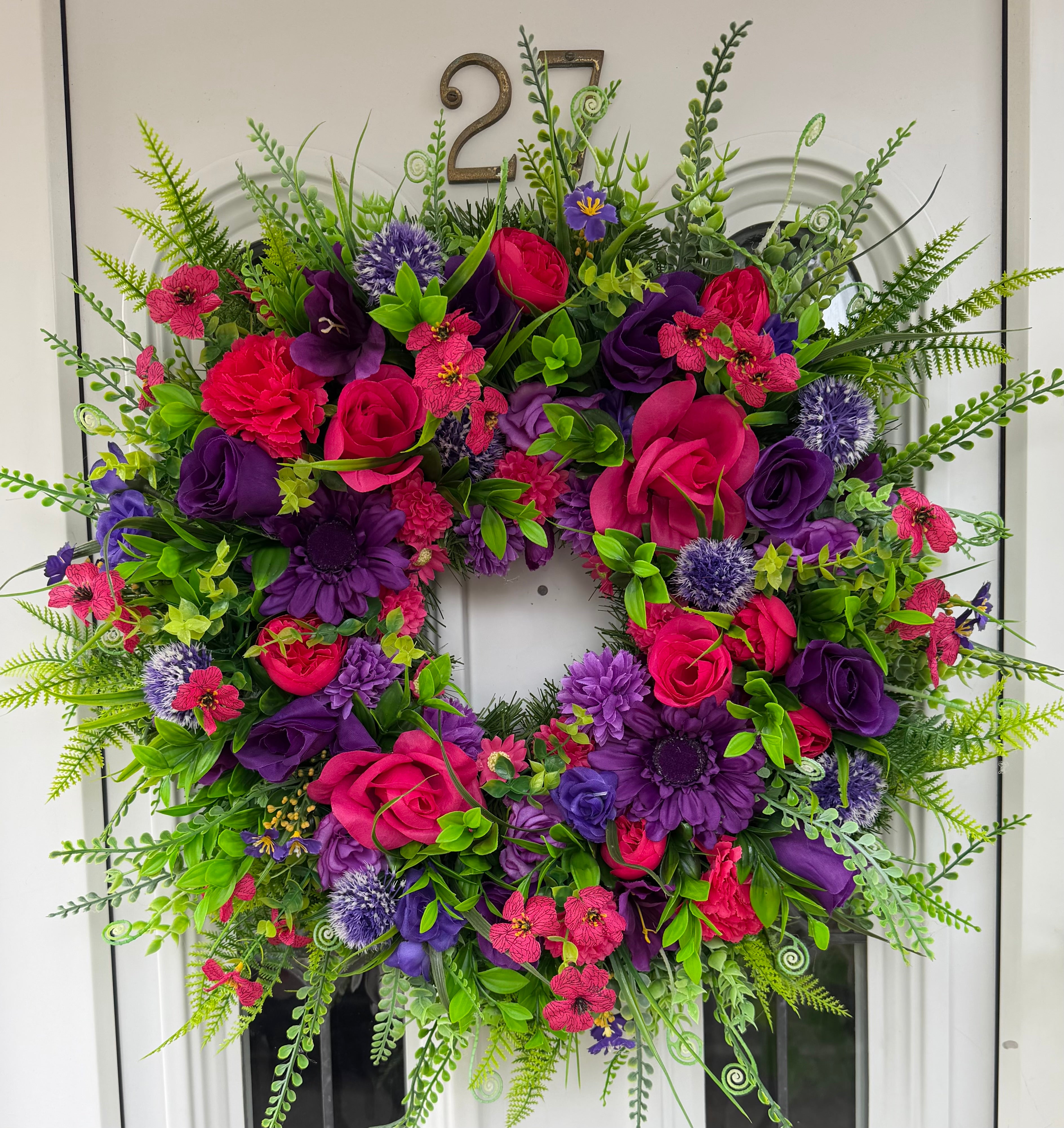 Design your own Wreath (greenery edge)