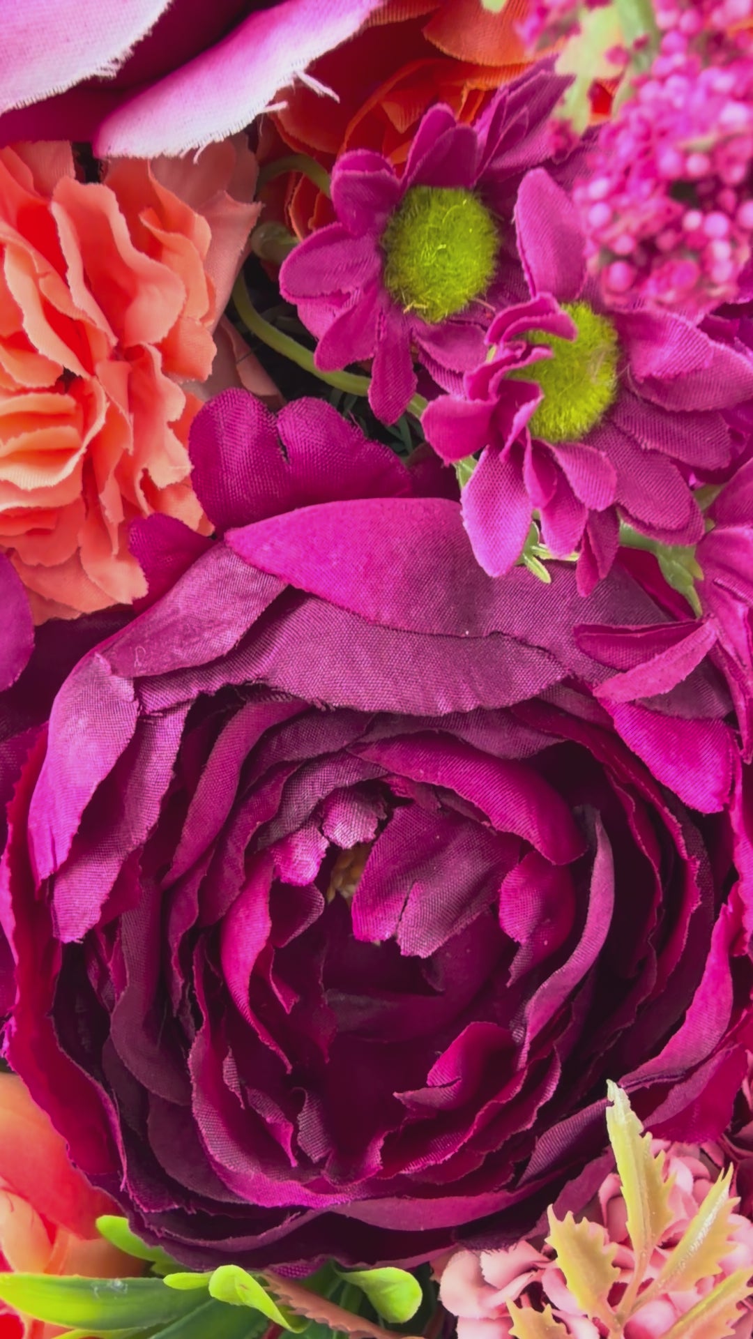 Vibrant floral bloom